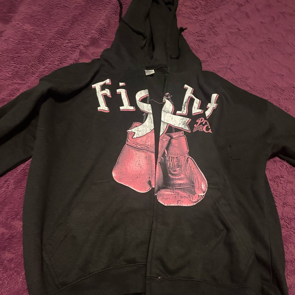 Xl unisex Breast Cancer Awareness sweatshirt available